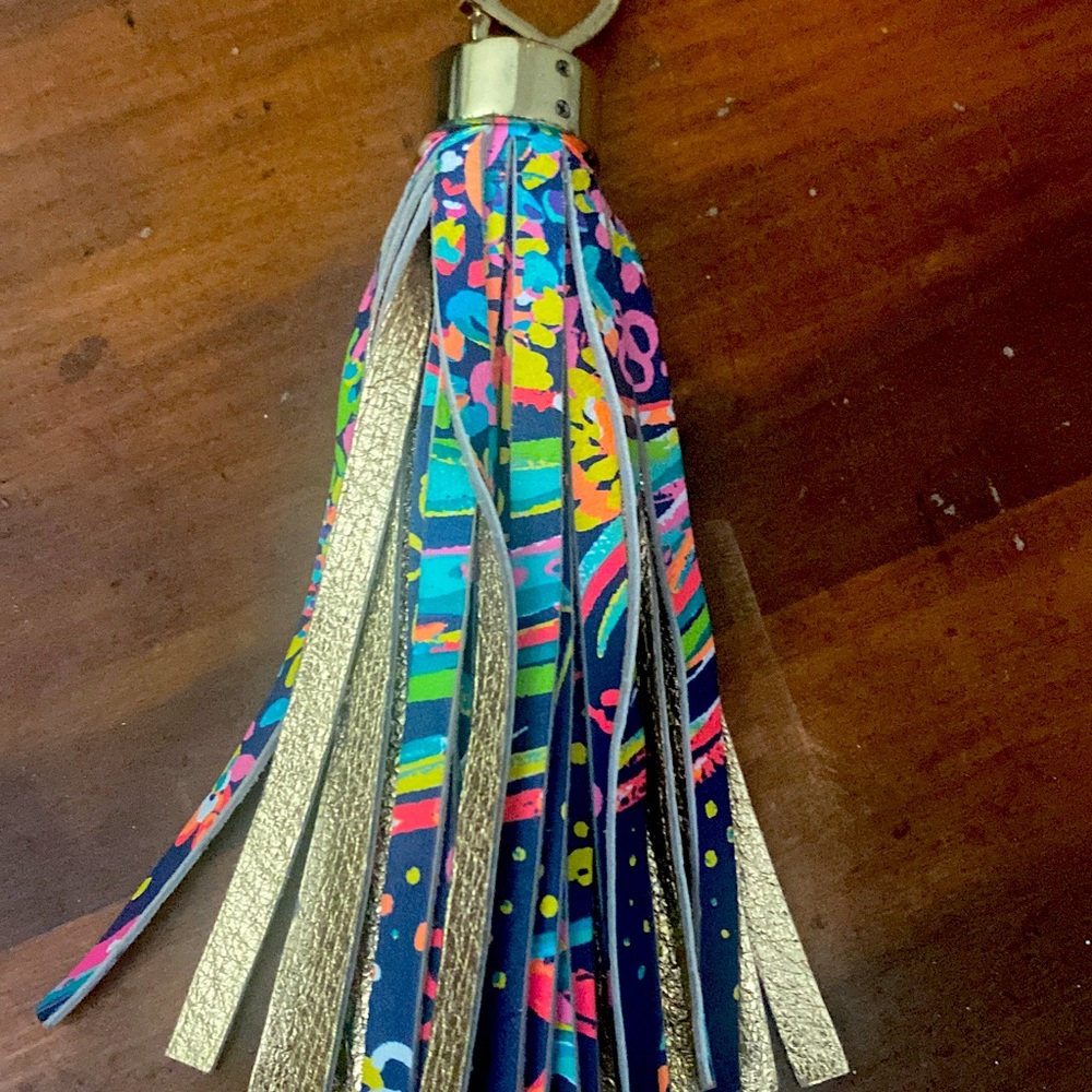Lilly Pulitzer key chain or luggage tag